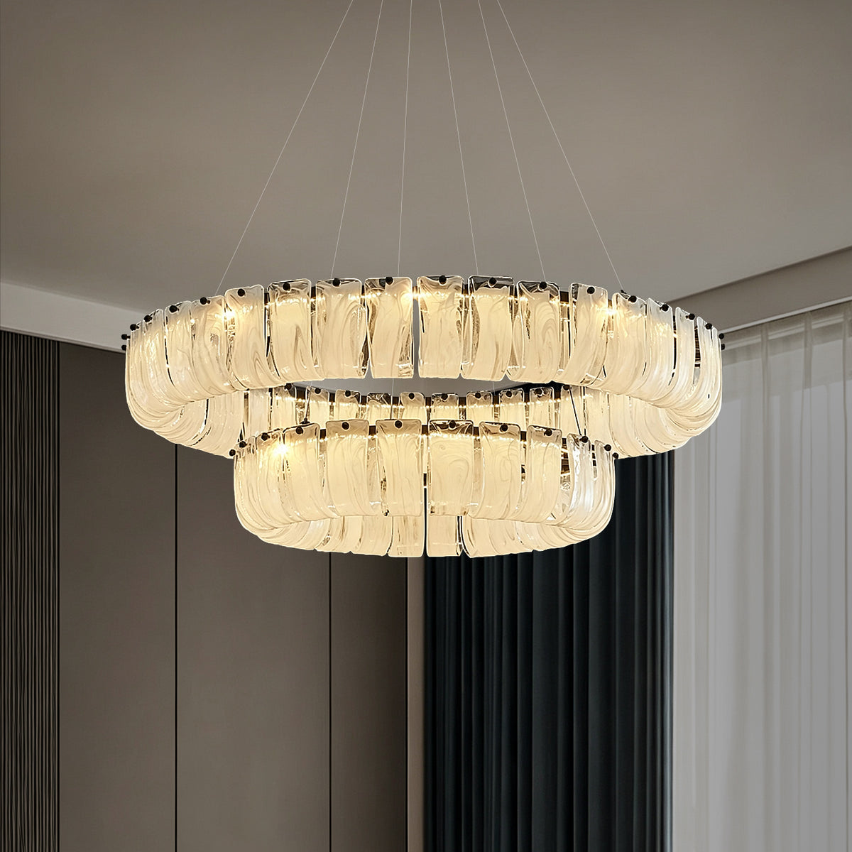 Modern Dining Table Living Room Chandelier