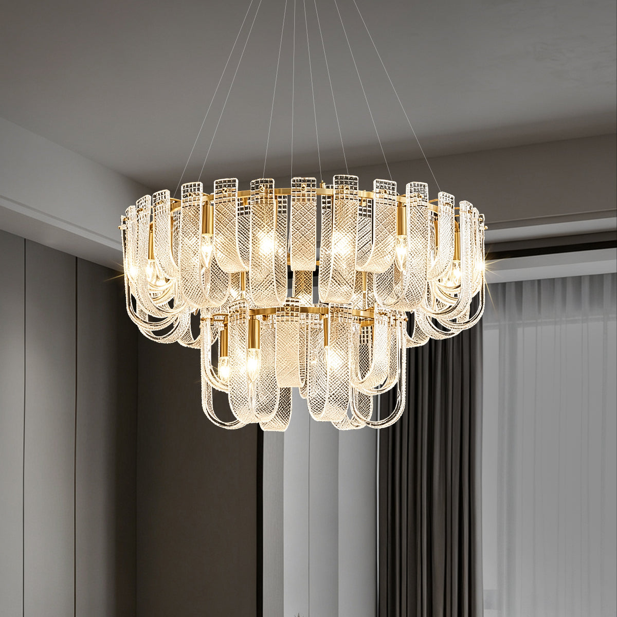New Postmodern Creative Glass Chandelier