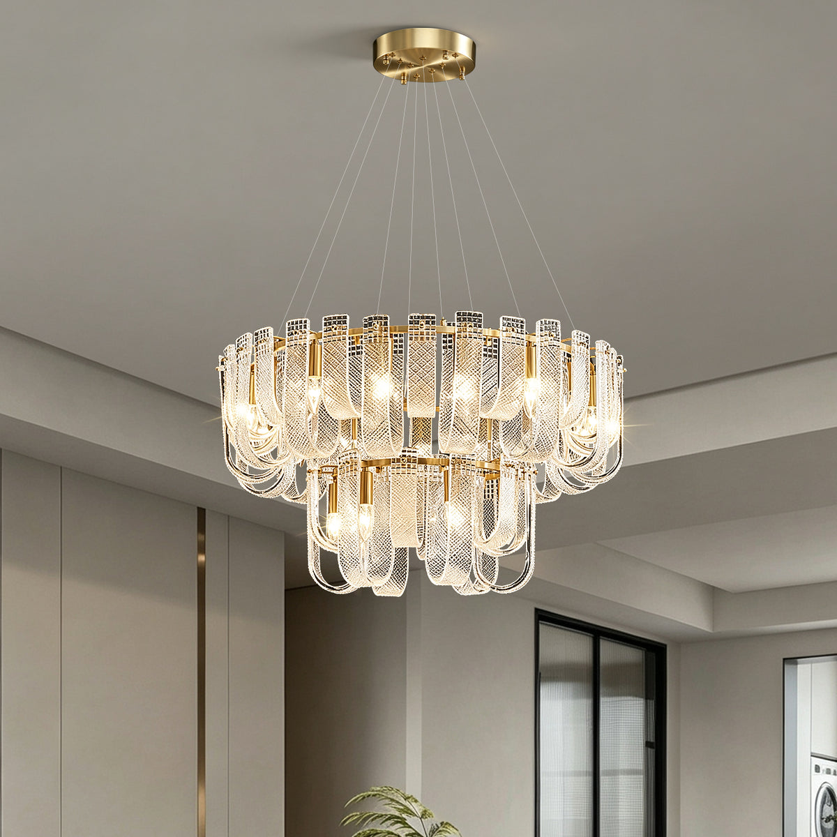 New Postmodern Creative Glass Chandelier