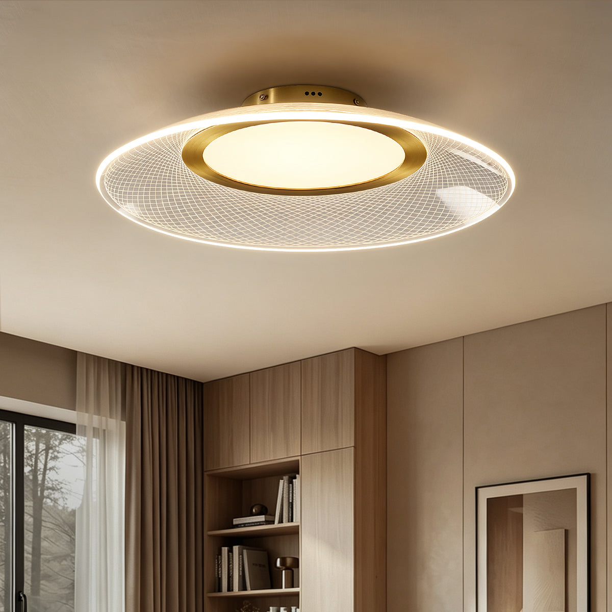 Minimally Bedroom Ceiling Light