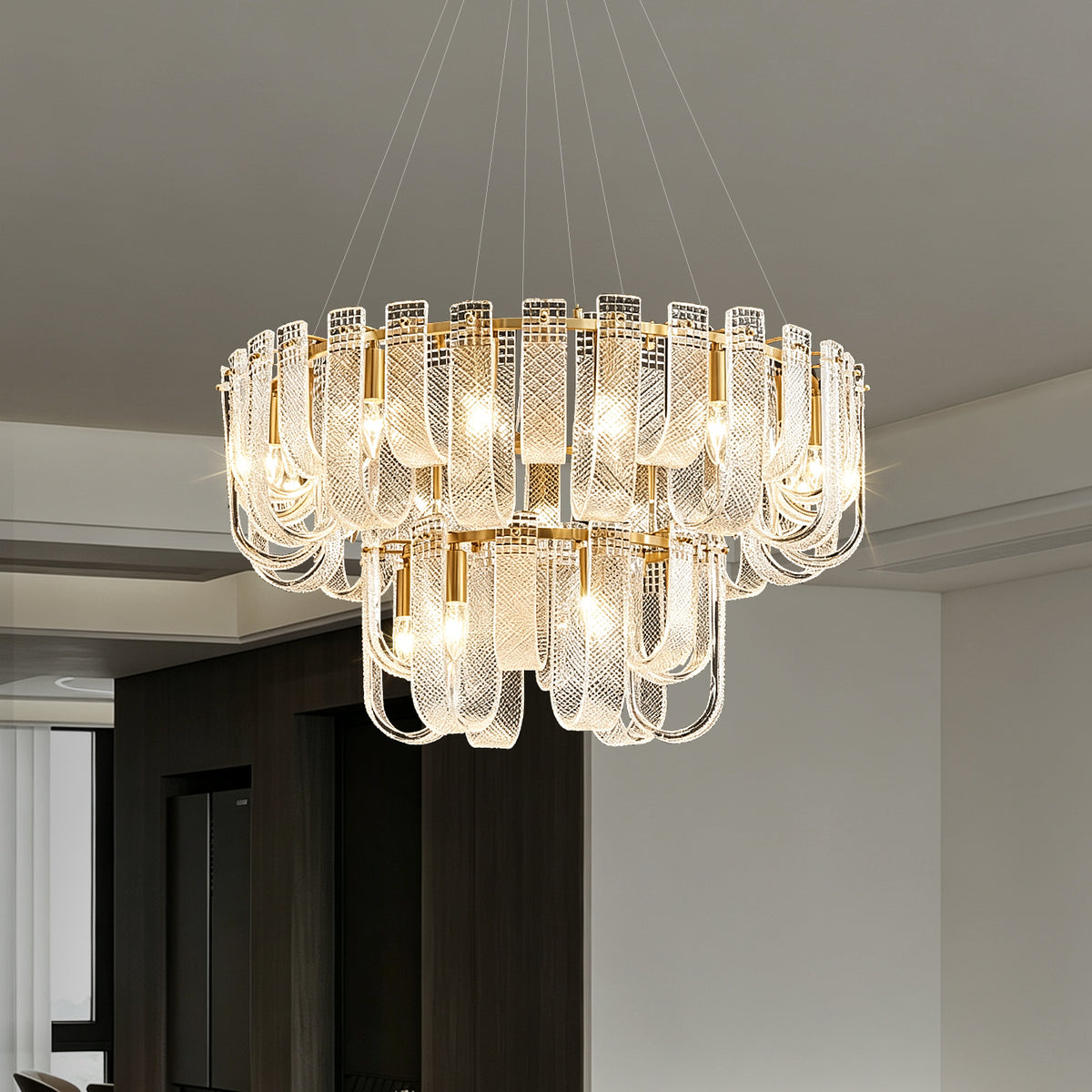 New Postmodern Creative Glass Chandelier