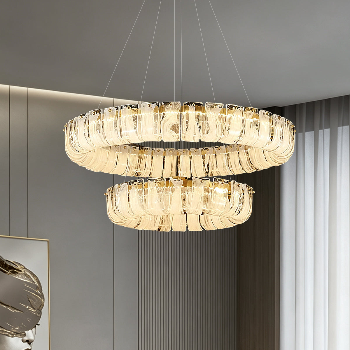 Modern Dining Table Living Room Chandelier