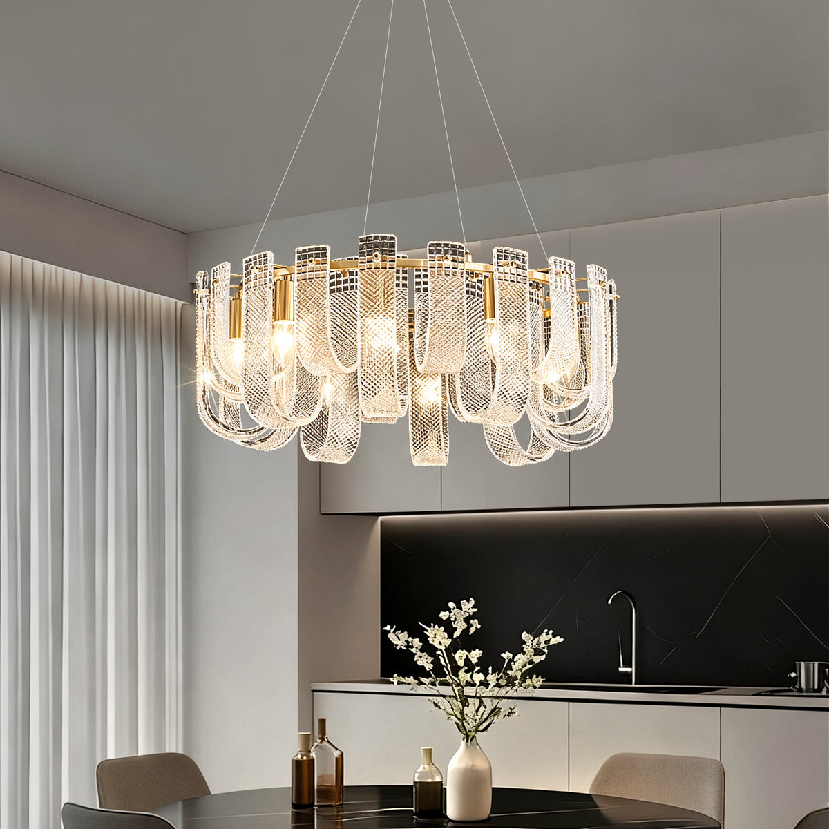 New Postmodern Creative Glass Chandelier