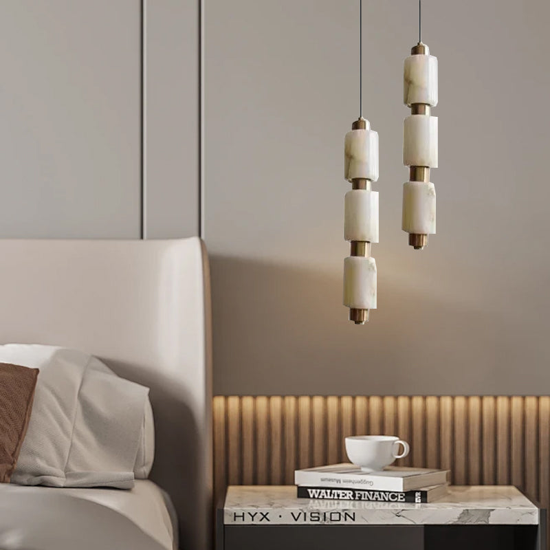 Nordic creative Marble bedside light Chandelier