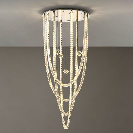 Staircase Chandelier Ideas: Statement Lighting for Double‑Height Stairwells
