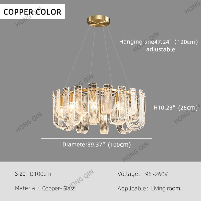 New Postmodern Creative Glass Chandelier
