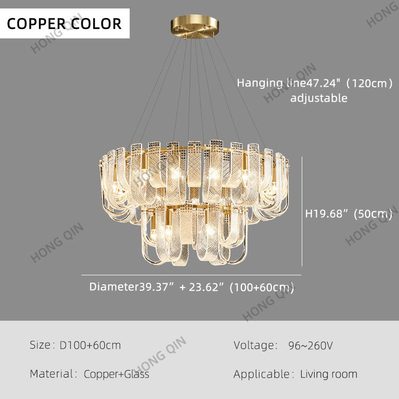 New Postmodern Creative Glass Chandelier