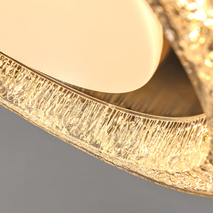 New Design Round Glass LED Ceiling Lamp