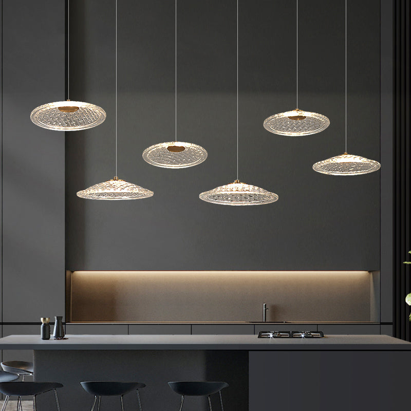 Modern Dining Room Pendant Lights Bar Kitchen Island Table Decor Hanging Lights Creative Glass Led Pendant Lamp