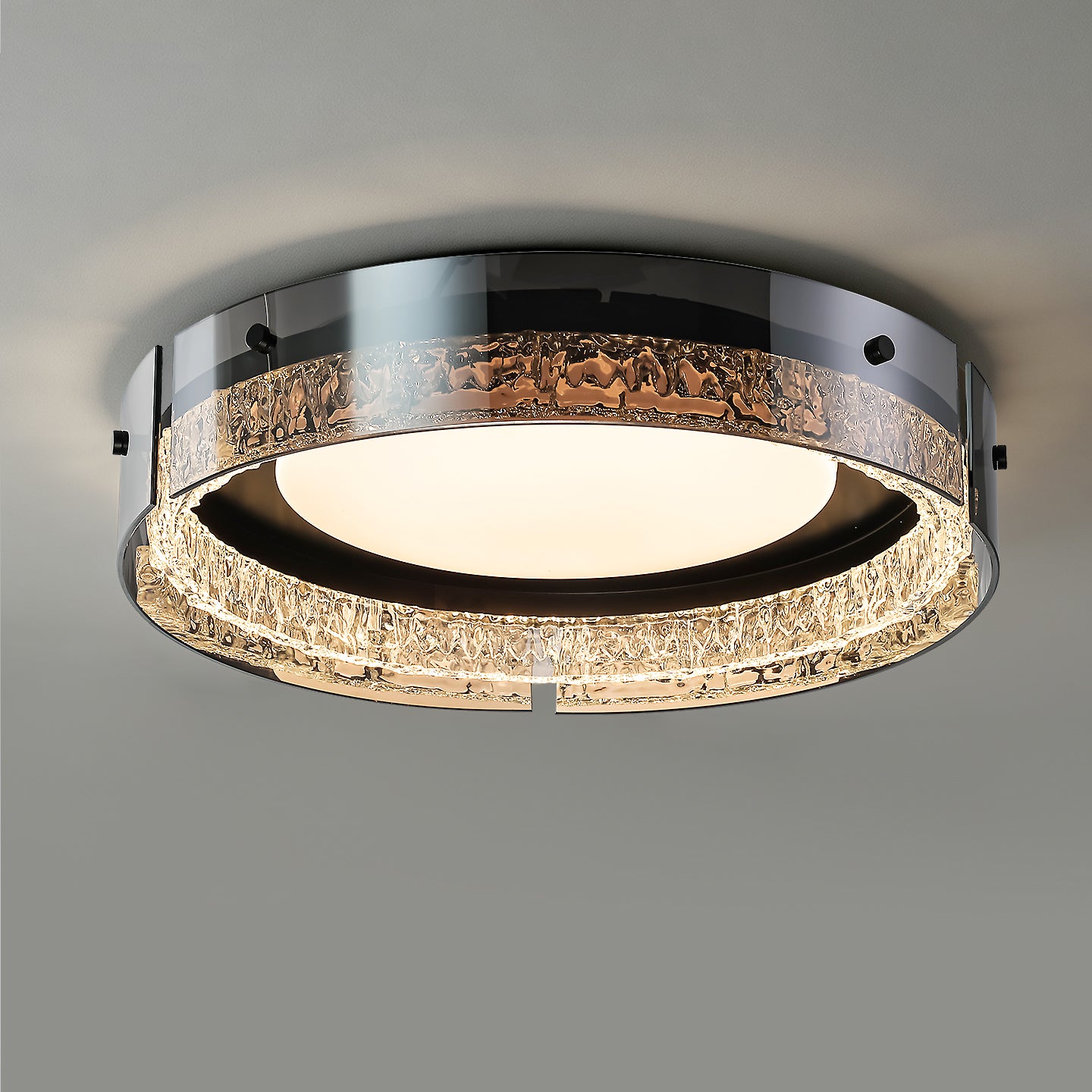 Modern Luxury Round Flush Mount Ceiling Light
