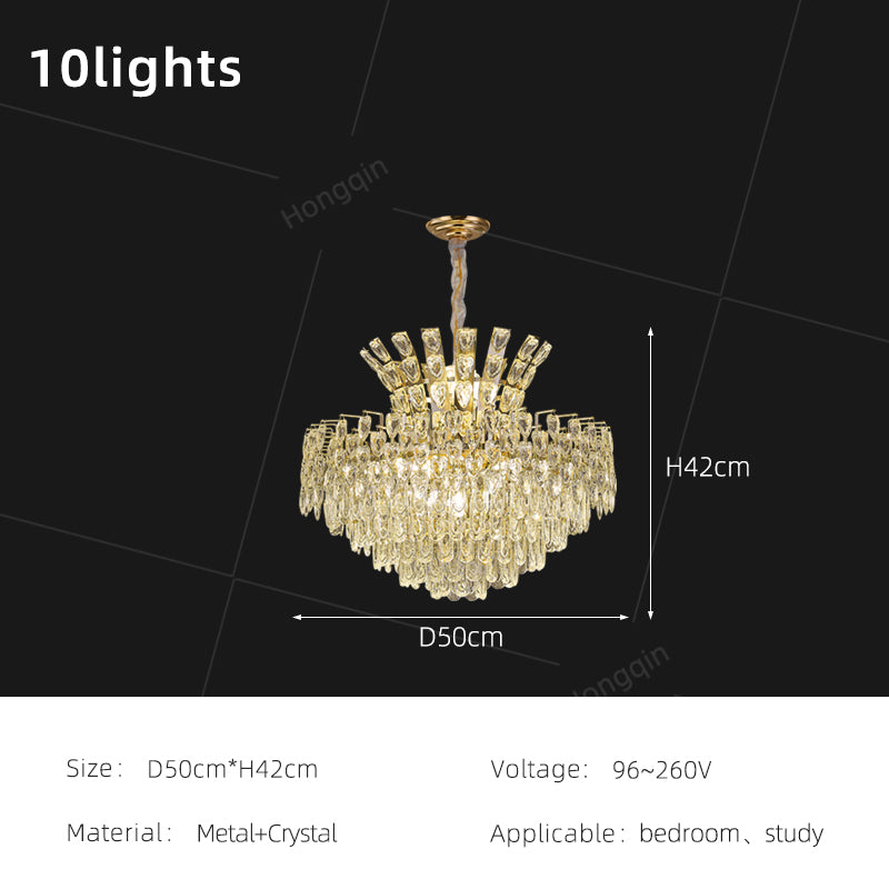 Luxury Crystal Chandeliers High-end Hanging Chandelier