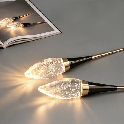 Modern Staircase Chandelier Light Luxury Villa Attic Hanging Ceiling Lamp Designer Crystal Raindrop Pendant Light
