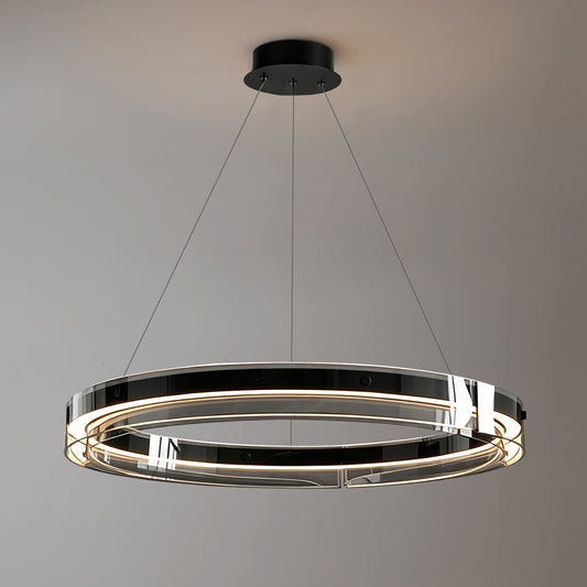Modern Living Room Villa Dining Room Ring Chandelier