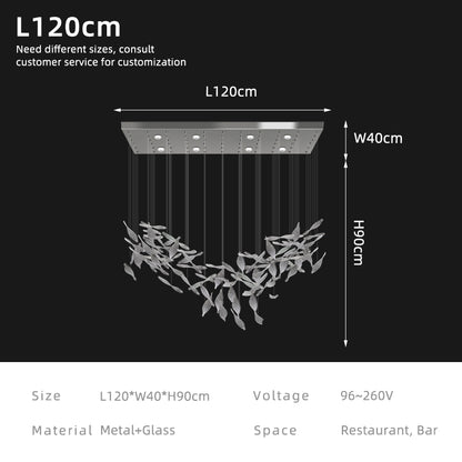 Luxury Living Room Dining Room Kitchen Chandelier Light