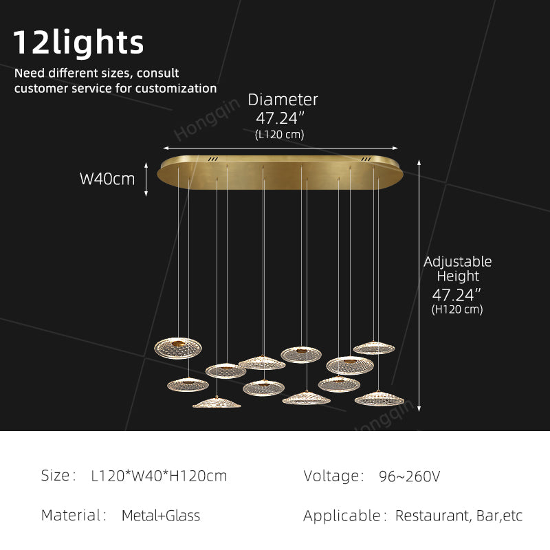 Modern Dining Room Pendant Lights Bar Kitchen Island Table Decor Hanging Lights Creative Glass Led Pendant Lamp
