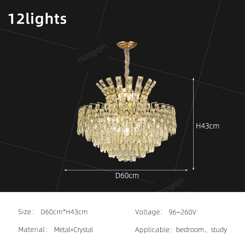 Luxury Crystal Chandeliers High-end Hanging Chandelier