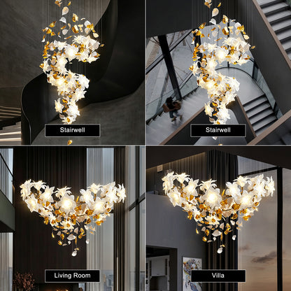 Nordic Villa Loft Duple Hanging Lamps