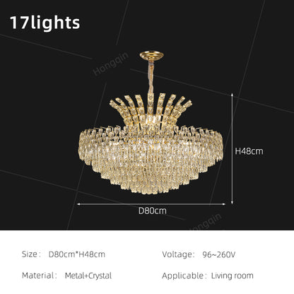 Luxury Crystal Chandeliers High-end Hanging Chandelier