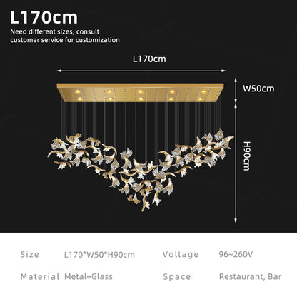 Modern Luxury Led Pendent Light Kitchen Dining Chandeliers Kitchen Island Dining Room Glass Pendant Light