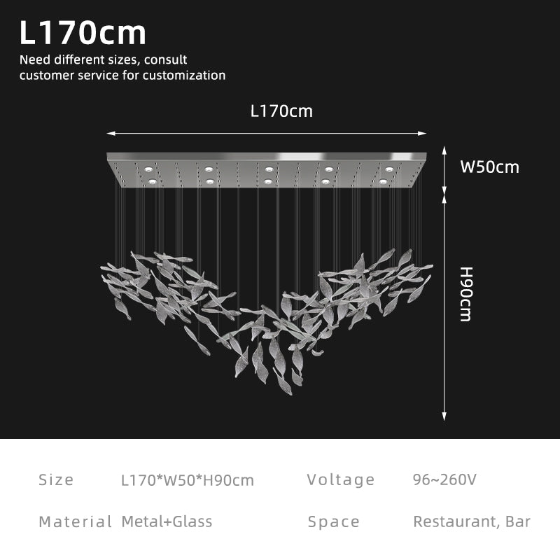 Luxury Living Room Dining Room Kitchen Chandelier Light