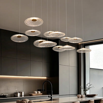 Modern Dining Room Pendant Lights Bar Kitchen Island Table Decor Hanging Lights Creative Glass Led Pendant Lamp