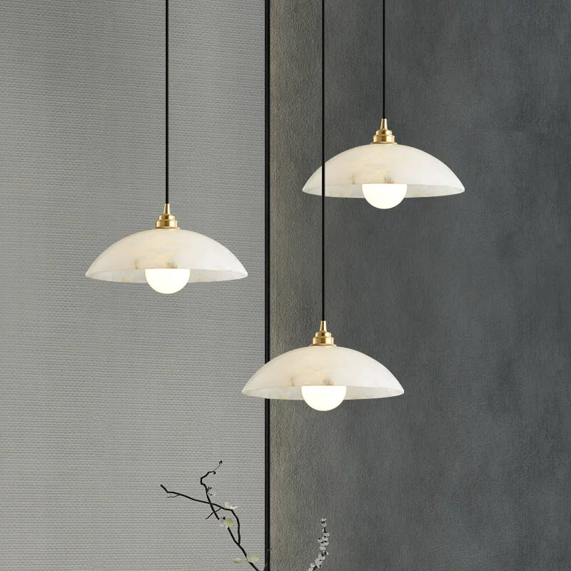 Luxury Cloud Stone LED Restaurant Pendant Lights