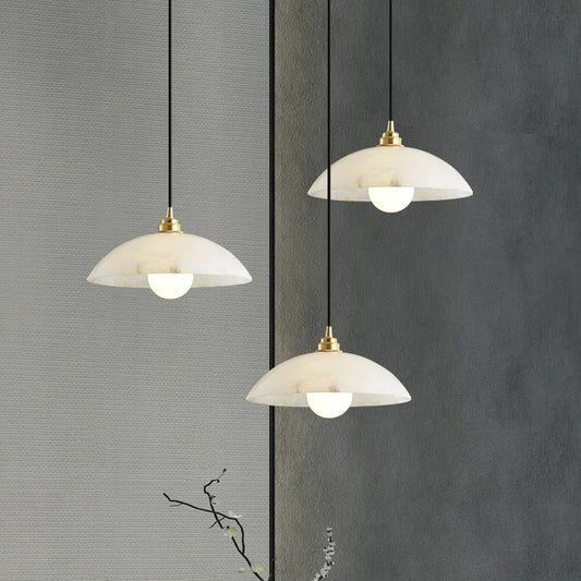 Luxury Cloud Stone LED Restaurant Pendant Lights