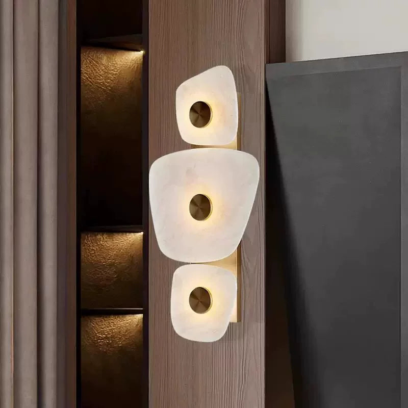 Nordic Cloud Stone Bedroom Bedside Wall Lights