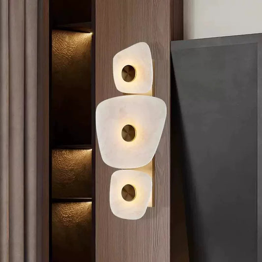Nordic Cloud Stone Bedroom Bedside Wall Lights