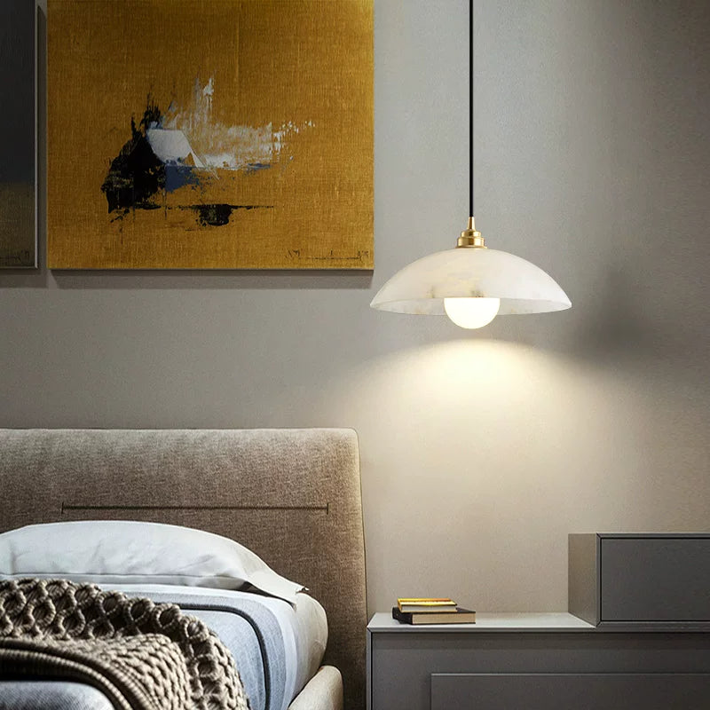 Luxury Cloud Stone LED Restaurant Pendant Lights