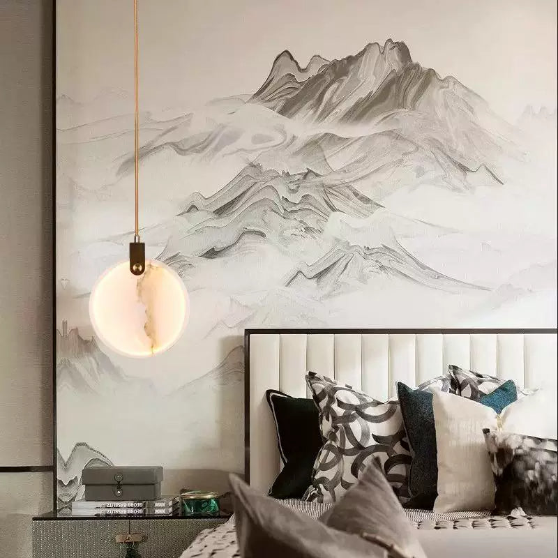 Natural Marble Art Middle Hot Sell Chandelier