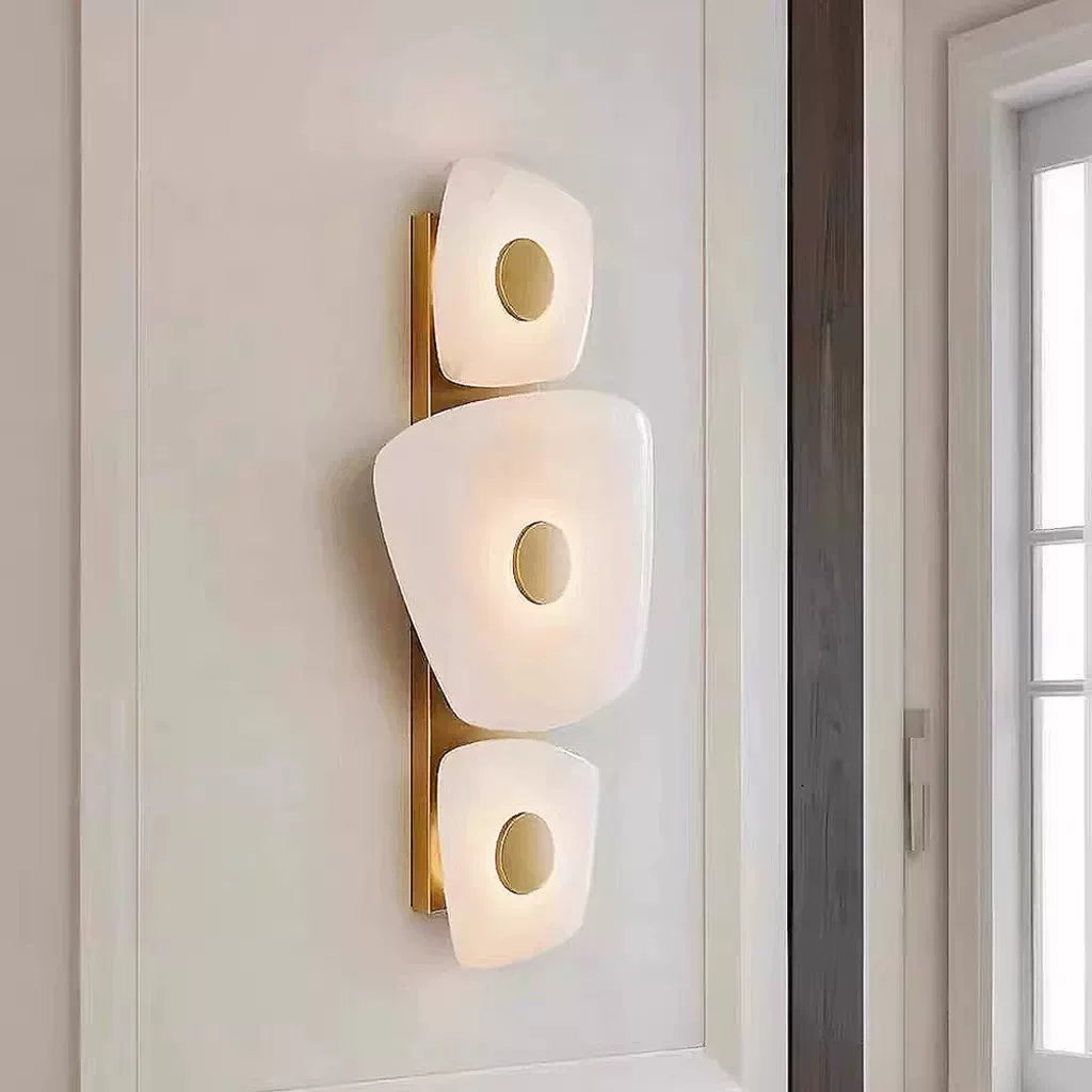 Nordic Cloud Stone Bedroom Bedside Wall Lights