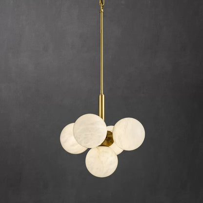Luxury Minimalist Cloudstone Chandelier