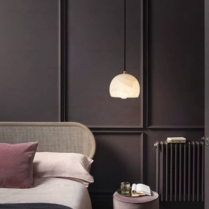 Nordic Natural Marble Adjustable Bedside Chandelier