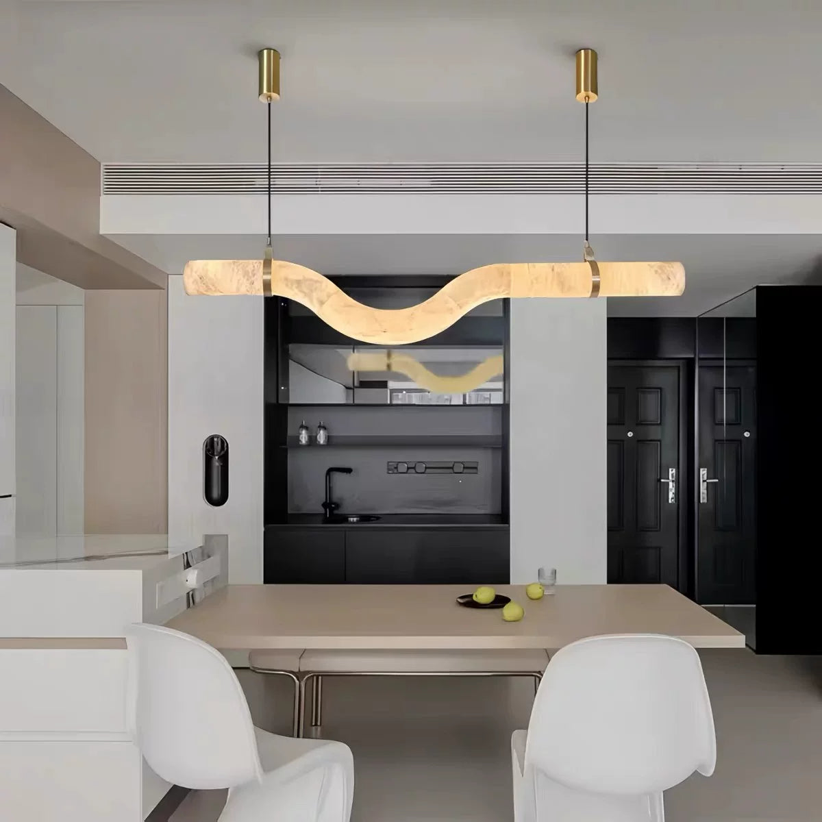 Marble Table Dining Room Kitchen Chandelier