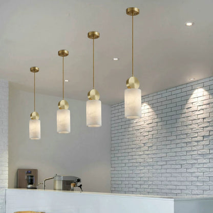 Nordic Marble Stone Bedroom Small Chandelier