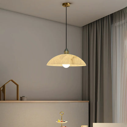 Luxury Cloud Stone LED Restaurant Pendant Lights