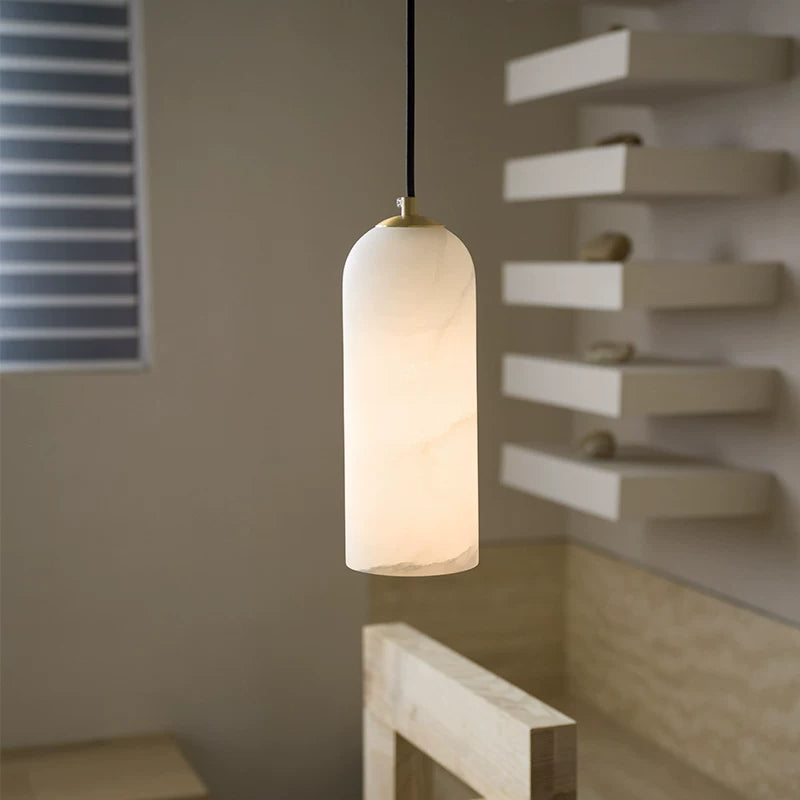 Marble Bedroom Bedside LED Chandelier