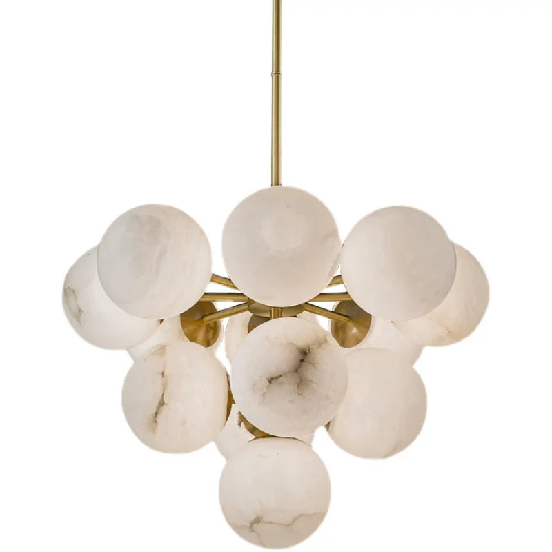 Luxury Minimalist Cloudstone Chandelier