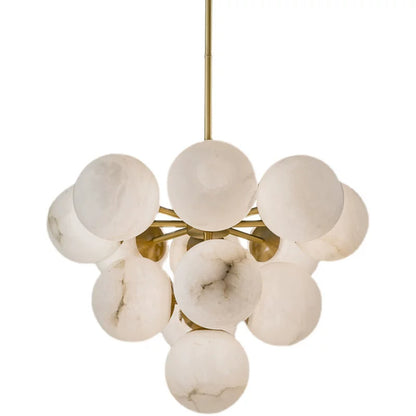 Luxury Minimalist Cloudstone Chandelier