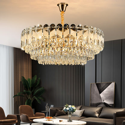 Luxury Living Room LED Crystal Ceiling Chandelier
