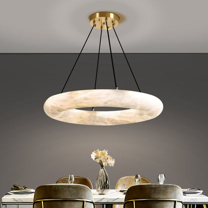Modern Minimalist Marble Living Room Chandelier