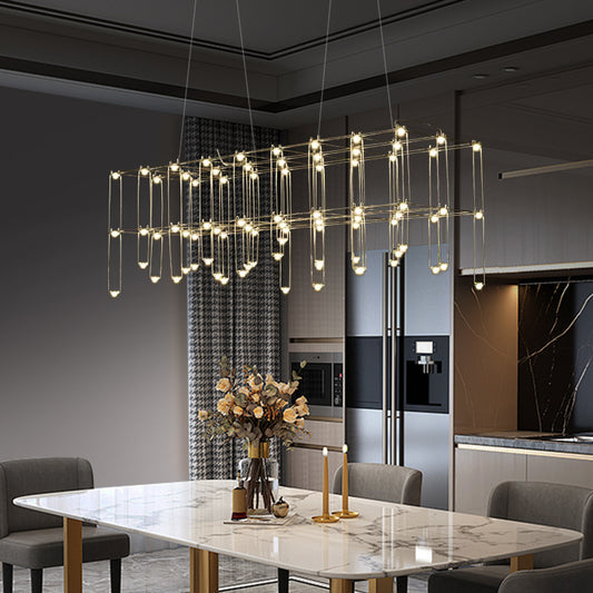 Nordic Restaurant Creative Firefly LED Chandelier