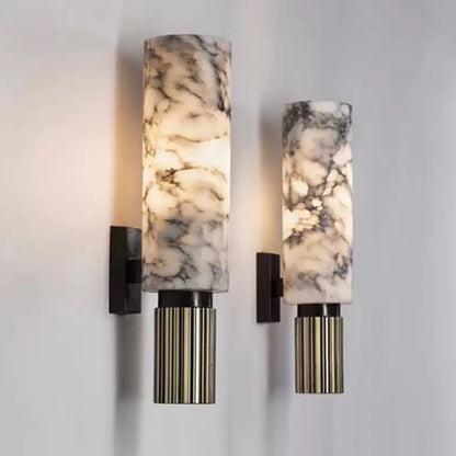 Natural Marble Living Room Restaurant Wall Lamp