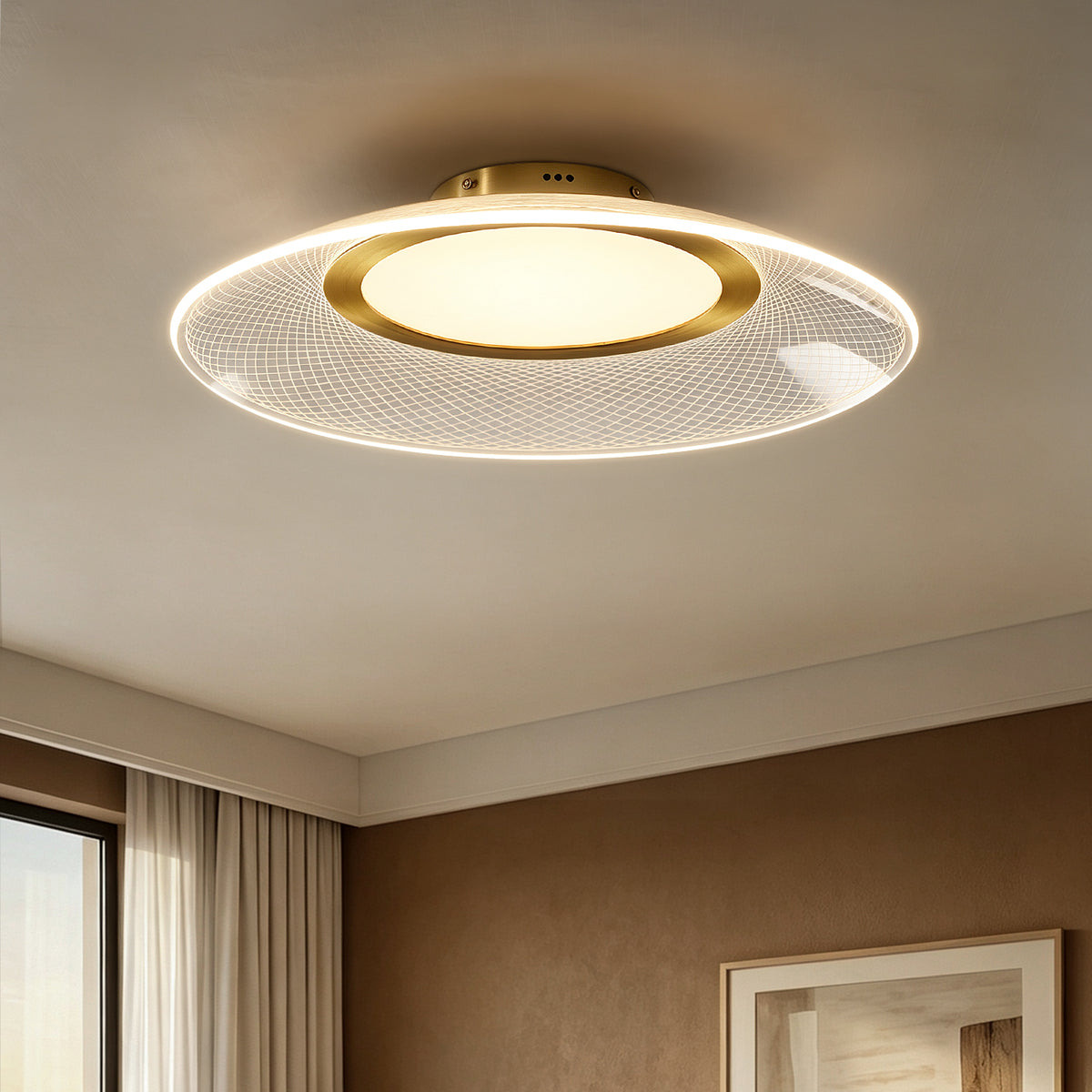 Minimally Bedroom Ceiling Light