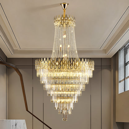 Luxury Villa Hall Duplex Loft Staircase Pendant Light
