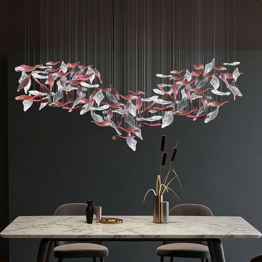 Ceiling Chandeliers Living Room Chandelier Over the Dining Table Hanging Lamp for Kitchen Island Dining Room Glass Pendant Light