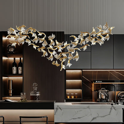 Modern Luxury Led Pendent Light Kitchen Dining Chandeliers Kitchen Island Dining Room Glass Pendant Light