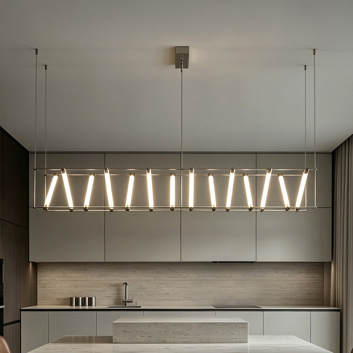 Modern LED Dining Room Kitchen Island Chandelier