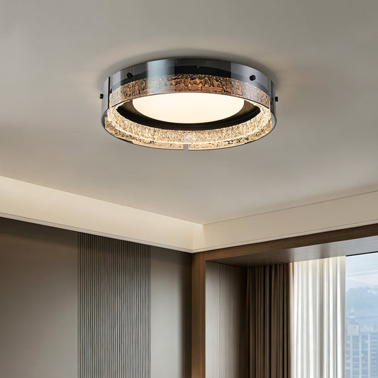 Modern Luxury Round Flush Mount Ceiling Light